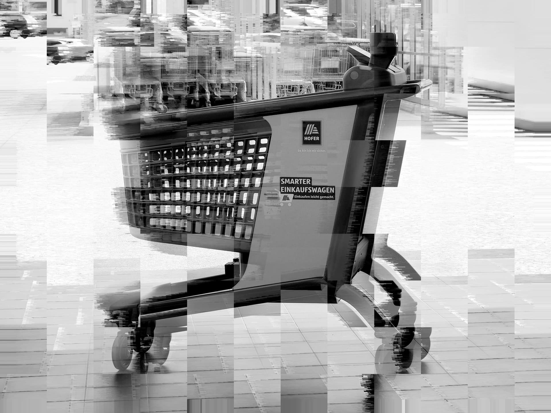 Smarter Einkaufswagen